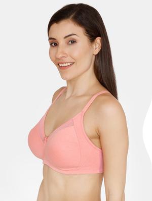 bow patch solid bra - 17336140 - Standard Image - 2