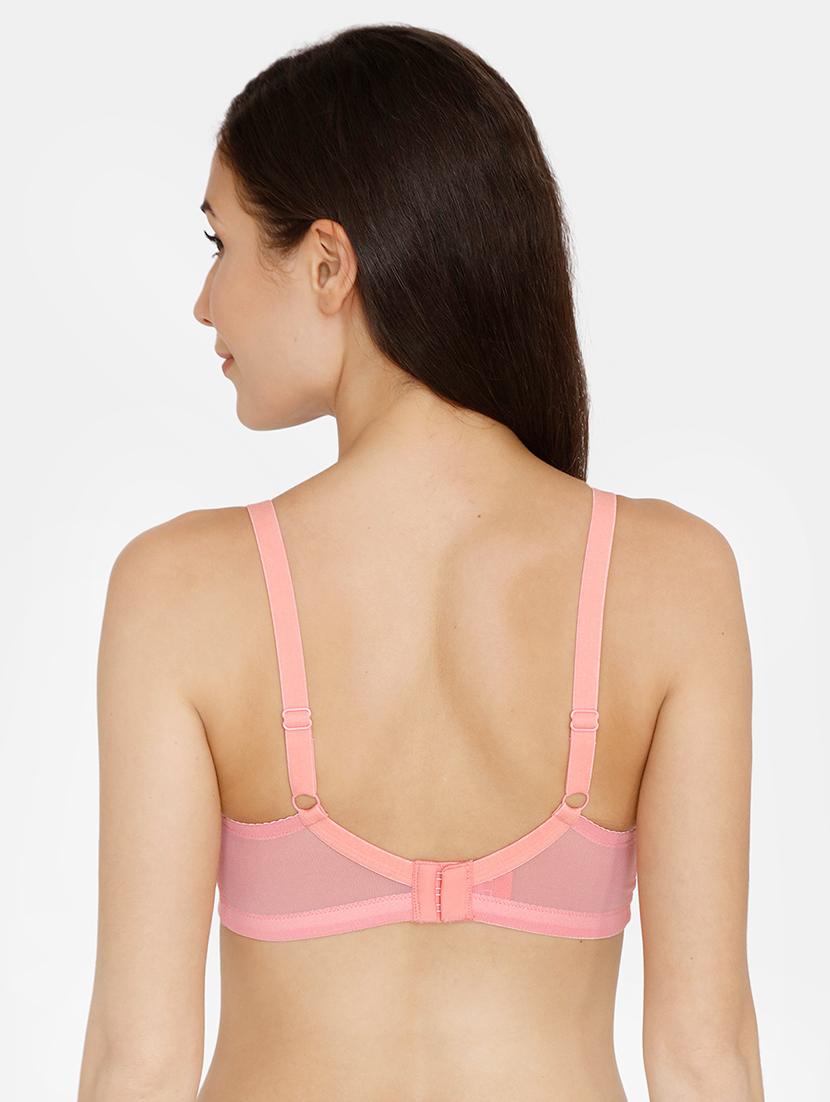 bow patch solid bra - 17336140 - Zoom Image - 3