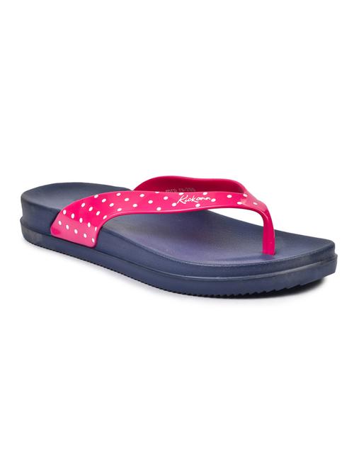 pink synthetic slippers flip flops - 17336185 - Very Small Image - 1