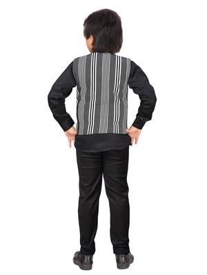 black cotton full length set - 17336194 - Standard Image - 3