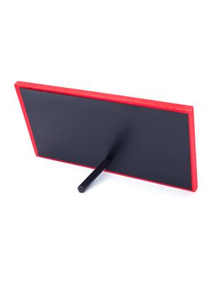 red wooden love shape photo frame - 17336213 - Standard Image - 4
