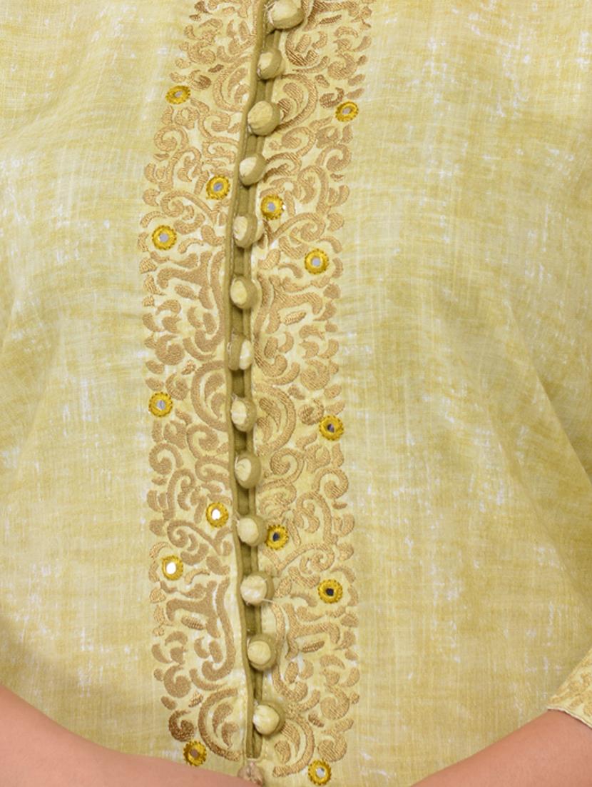 embroidered straight kurta - 17336323 - Zoom Image - 4