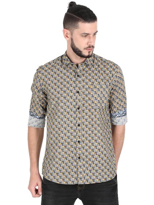 multi colored printed casual shirt - 17336373 - Standard Image - 1