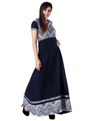 printed yoke a-line kurta - 17336442 - Standard Image - 2