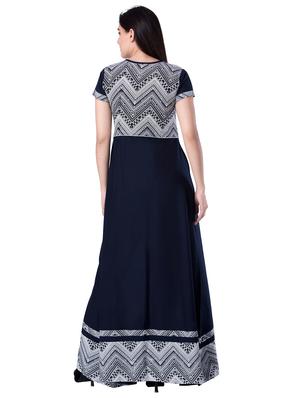 printed yoke a-line kurta - 17336442 - Standard Image - 3