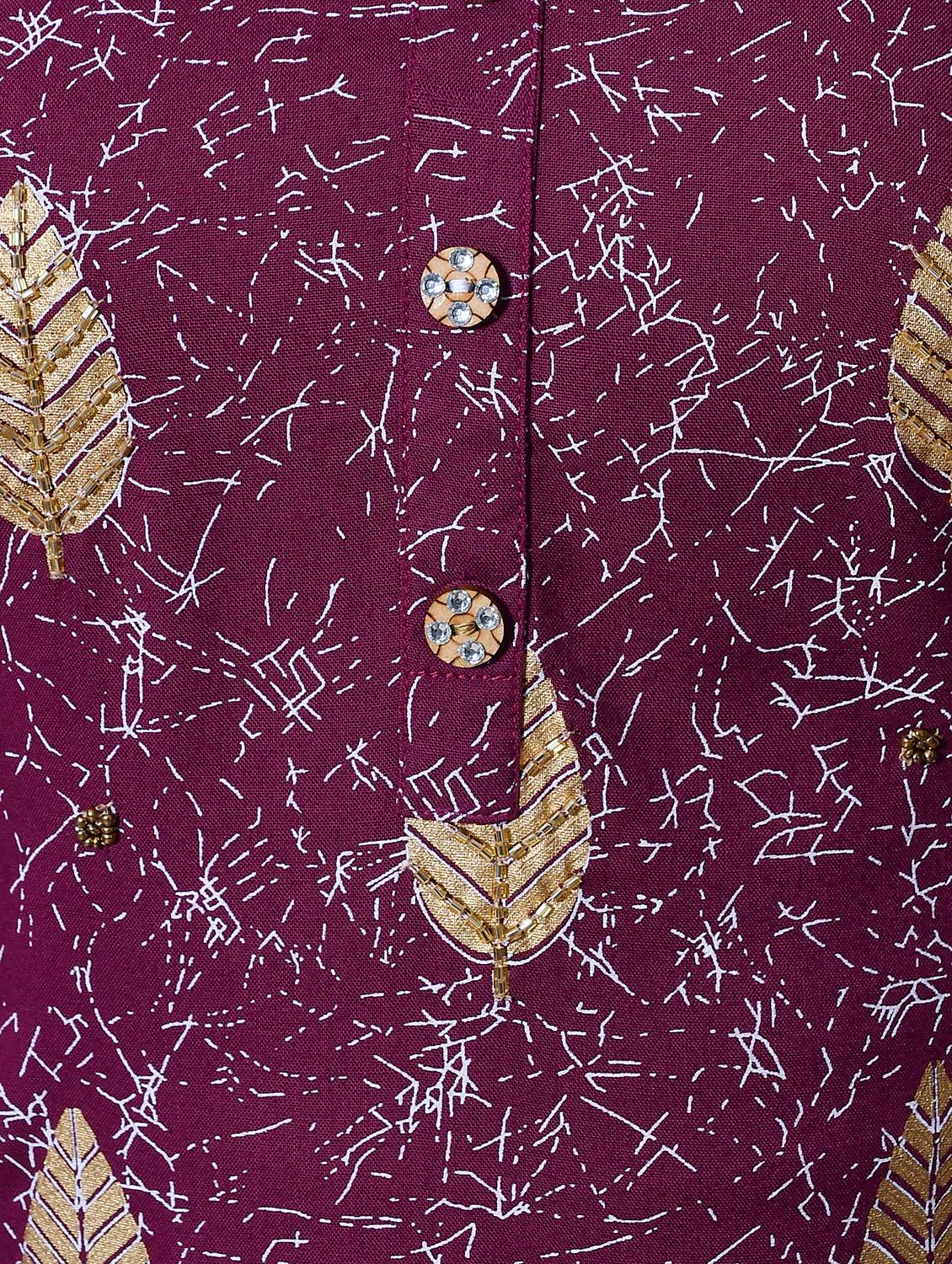 printed kurta pant set - 17336567 - Zoom Image - 6