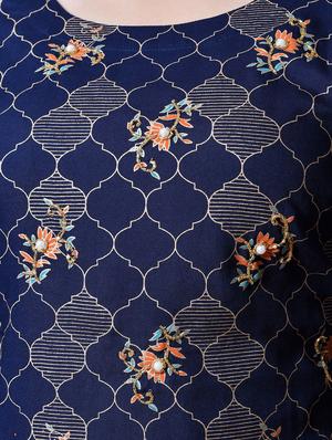 printed kurta pant set - 17336574 - Standard Image - 6