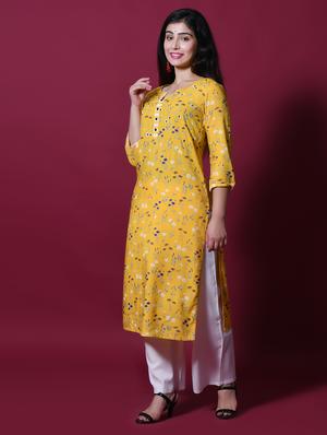floral kurta palazzo set - 17336577 - Standard Image - 2