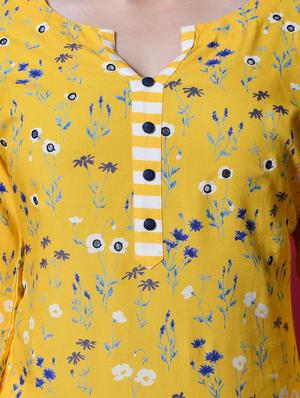 floral kurta palazzo set - 17336577 - Standard Image - 5