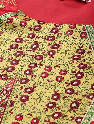 floral print flared lehenga - 17336989 - Standard Image - 5