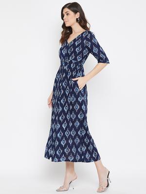 tie front maxi dress - 17337069 - Standard Image - 2