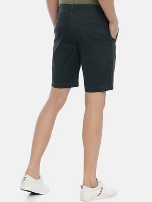 grey solid bermuda shorts - 17337214 - Standard Image - 3