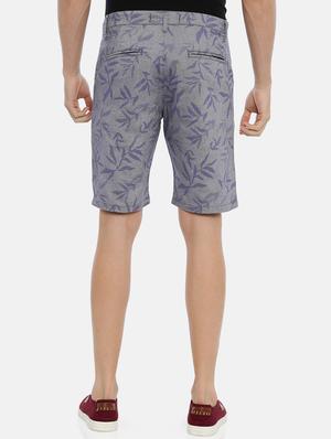 grey printed bermuda shorts - 17337234 - Standard Image - 3