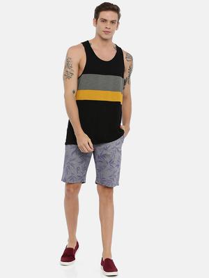 grey printed bermuda shorts - 17337234 - Standard Image - 4