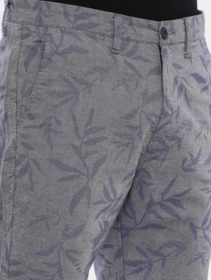 grey printed bermuda shorts - 17337234 - Standard Image - 5