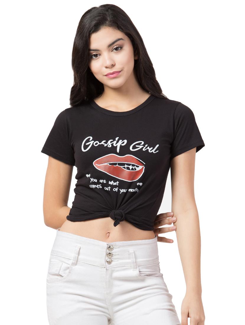round neck graphic tee - 17337272 - Zoom Image - 1