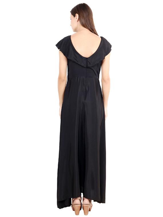solid maxi dress - 17337296 - Zoom Image - 3