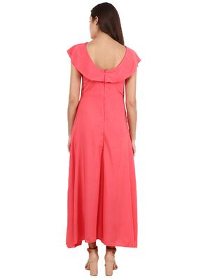 solid maxi dress - 17337299 - Standard Image - 3