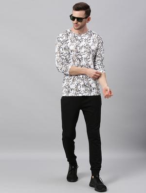 white all over print t-shirt - 17337350 - Standard Image - 4