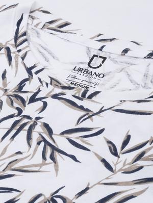 white all over print t-shirt - 17337350 - Standard Image - 5