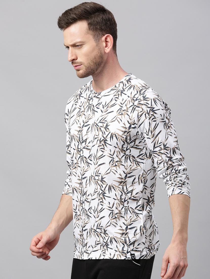 white all over print t-shirt - 17337350 - Zoom Image - 2
