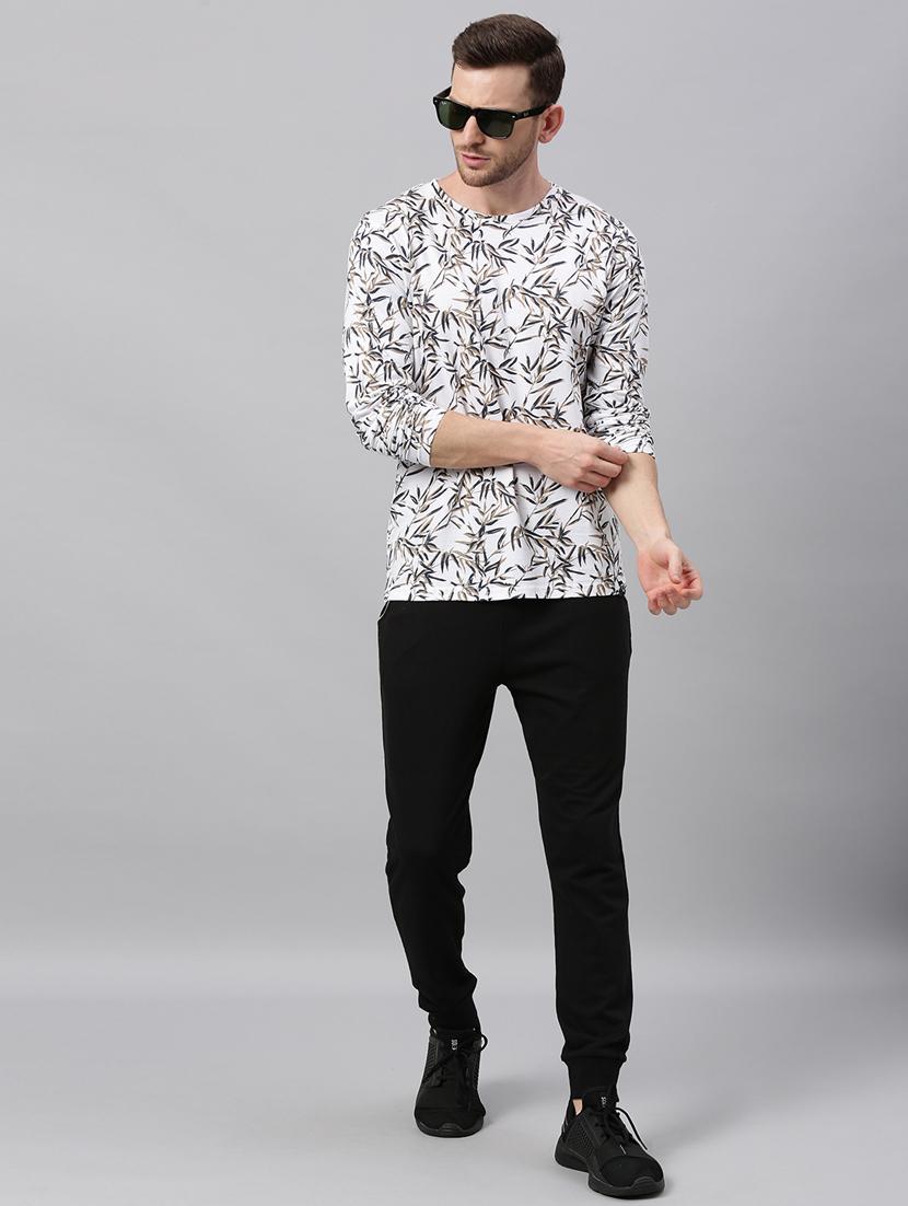 white all over print t-shirt - 17337350 - Zoom Image - 4
