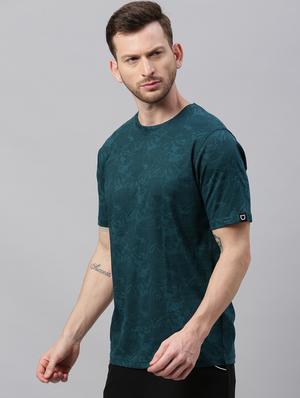 green all over print t-shirt - 17337355 - Standard Image - 2