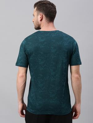 green all over print t-shirt - 17337355 - Standard Image - 3