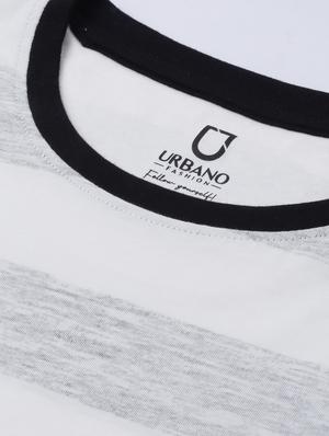 white striped t-shirt - 17337358 - Standard Image - 5