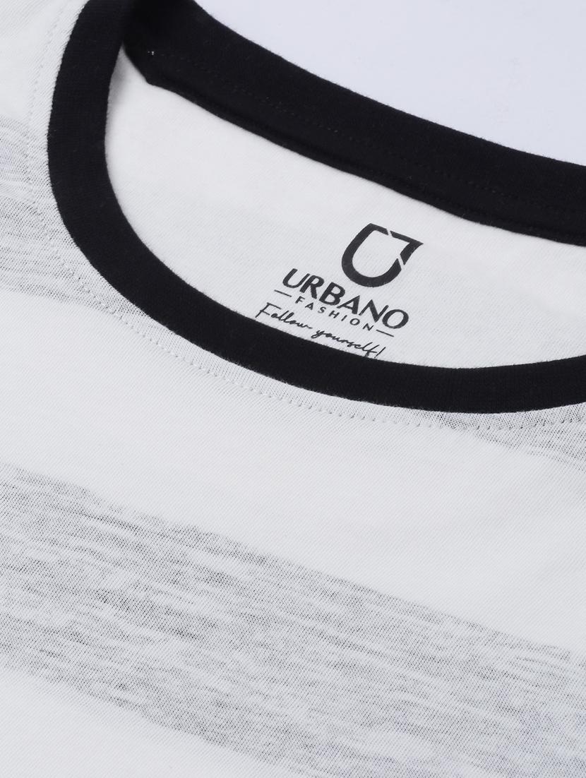 white striped t-shirt - 17337358 - Zoom Image - 5