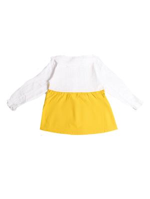 yellow cotton regular tops & tee - 17337523 - Standard Image - 2