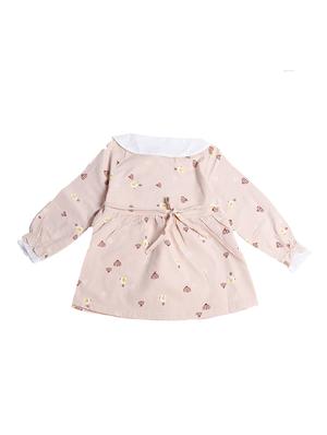beige cotton regular tops & tee - 17337526 - Standard Image - 2