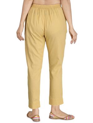tie front peg trousers - 17337545 - Standard Image - 3