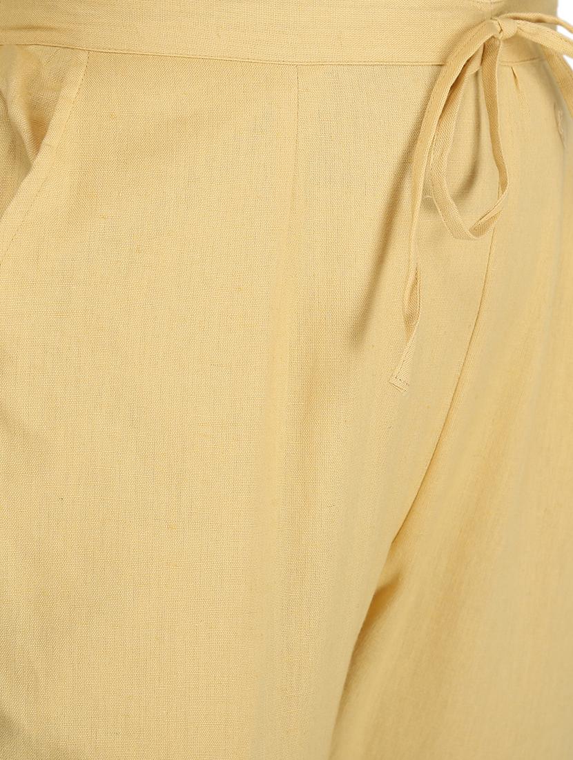 tie front peg trousers - 17337545 - Zoom Image - 4