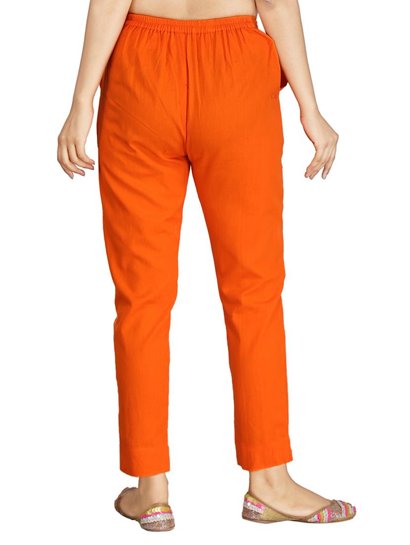 drawstring waist peg trousers - 17337549 - Zoom Image - 3