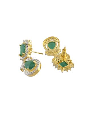 green brass bridal necklace - 17337666 - Standard Image - 4