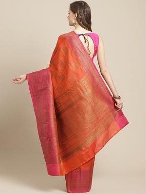 zari work banarasi saree with blouse - 17338911 - Standard Image - 2
