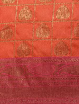 zari work banarasi saree with blouse - 17338911 - Standard Image - 4