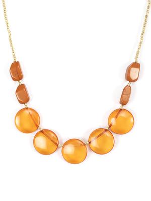 multi colored brass other necklace - 17339029 - Standard Image - 2