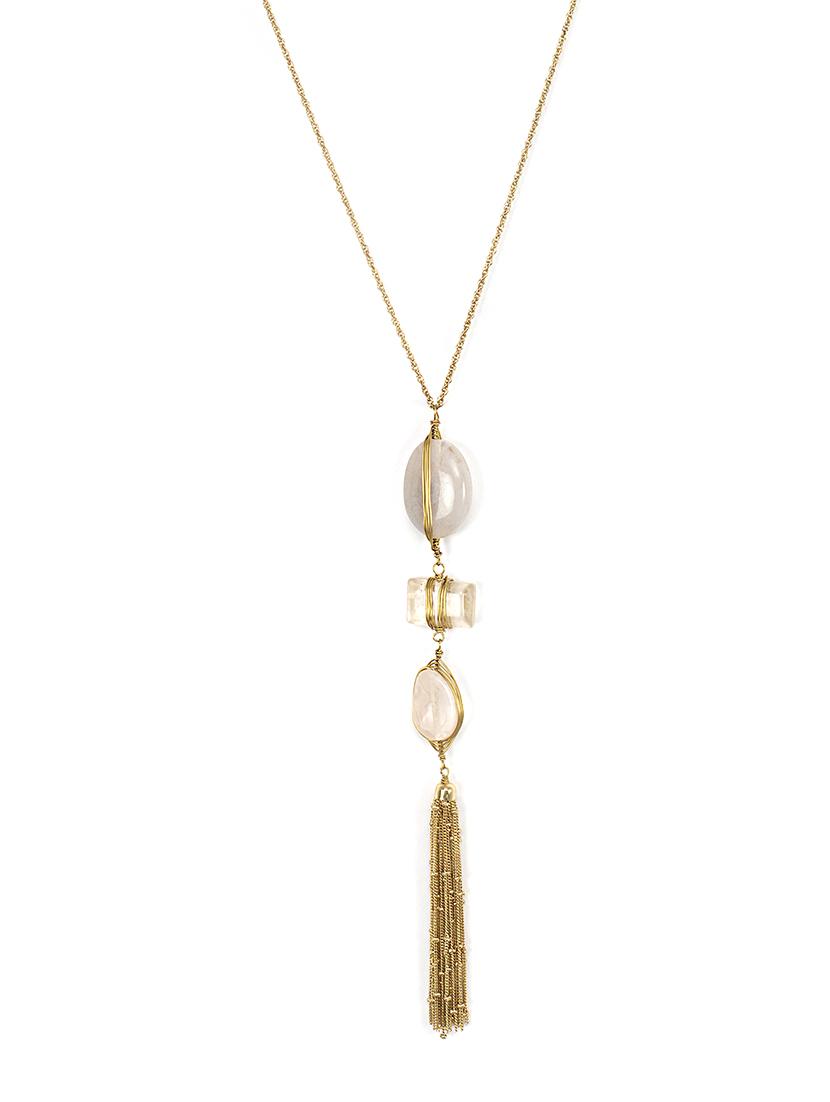 multi colored brass other necklace - 17339034 - Zoom Image - 2