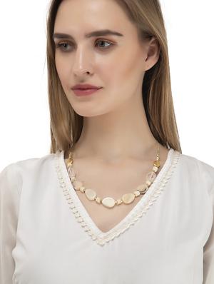 multi colored brass other necklace - 17339040 - Standard Image - 3