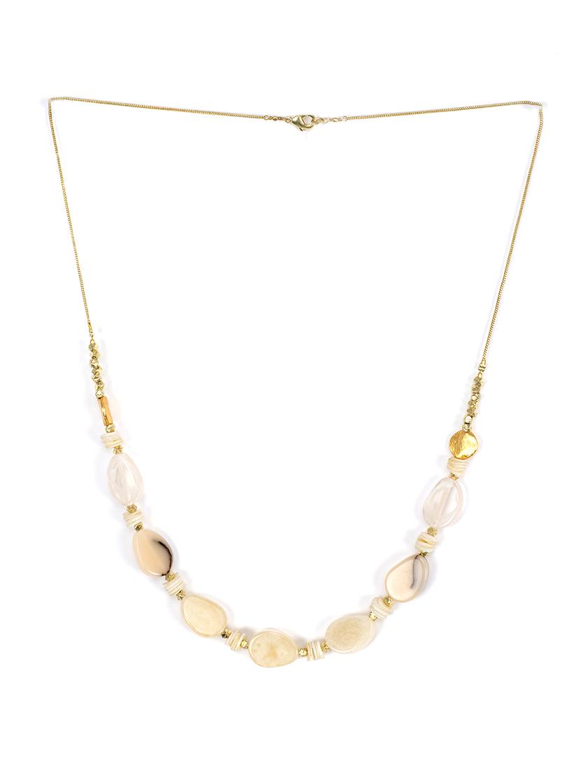 multi colored brass other necklace - 17339040 - Zoom Image - 1