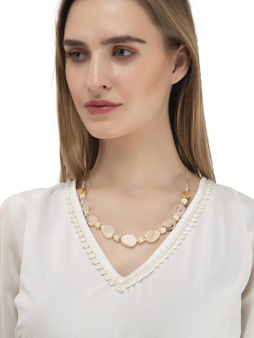 multi colored brass other necklace - 17339040 - Zoom Image - 3