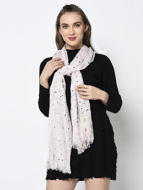 pink cotton stole - 17339709 - Very Small Image - 1