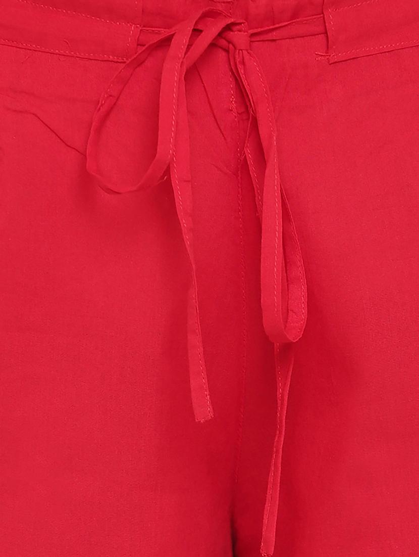 drawstring waist palazzo - 17340610 - Zoom Image - 5