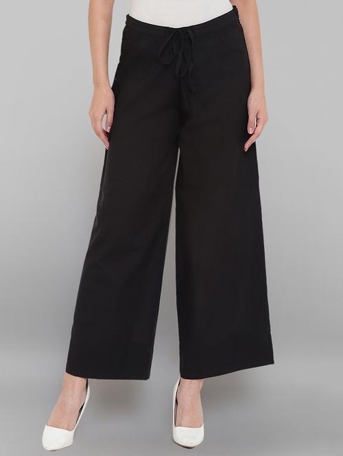 drawstring waist palazzo - 17340612 - Standard Image - 1