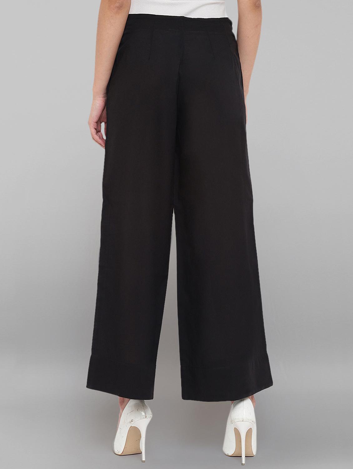 drawstring waist palazzo - 17340612 - Zoom Image - 3