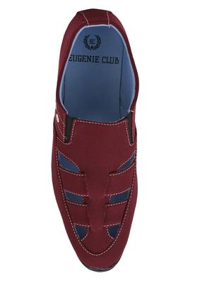 red slip on sandals - 17341164 - Standard Image - 4