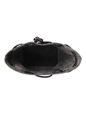 black leatherette (pu) regular sling bag - 17341166 - Standard Image - 3