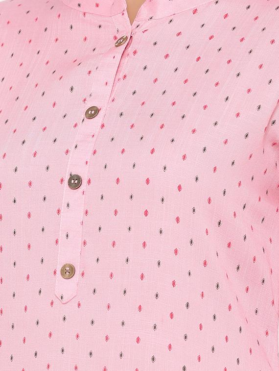 printed straight kurta - 17341229 - Zoom Image - 4